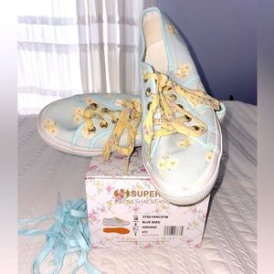 LoveShackFancy & Superga floral sneakers